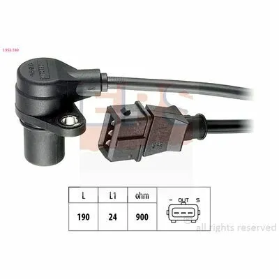 EPS Made in Italy - OE Equivalent 1.953.180 Generatore di Impulsi, Albero a Gomiti Spedito Oggi