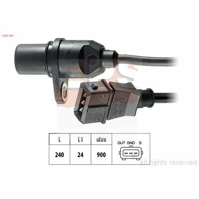 Occasione EPS Made in Italy - OE Equivalent 1.953.187 Generatore di Impulsi, Albero a Gomiti