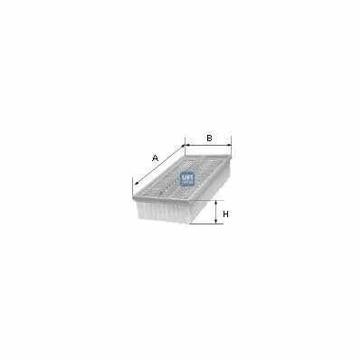 Ultimissimo Modello UFI 30.498.00 Filtro Aria