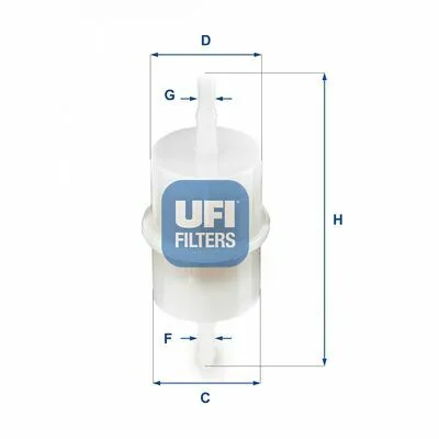 Ordina Subito UFI 31.001.00 Filtro Carburante