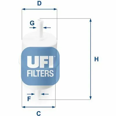 UFI 31.010.00 Filtro Carburante Occasione Imperdibile