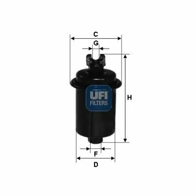 UFI 31.551.00 Filtro Carburante Ultimissimo Modello