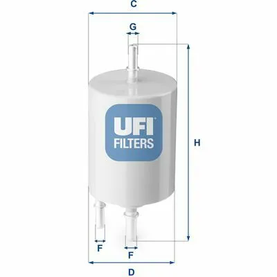 Affare UFI 31.854.00 Filtro Carburante
