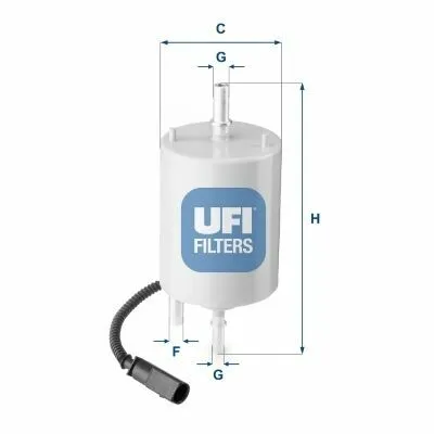 UFI 31.861.00 Filtro Carburante Super Prezzo