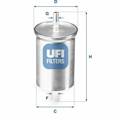 UFI 31.923.00 Filtro Carburante Compra Online