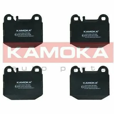 Soddisfatti O Rimborsati KAMOKA JQ1013024 Kit Pastiglie Freno, Freno a Disco