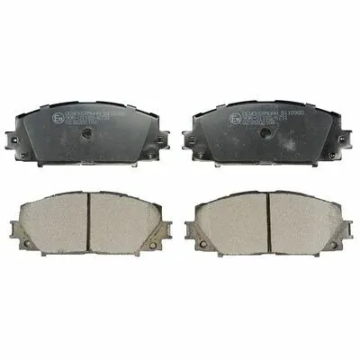 DENCKERMANN B110980 Kit Pastiglie Freno, Freno a Disco Non Perdere