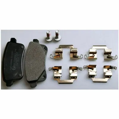 DENCKERMANN B111323 Kit Pastiglie Freno, Freno a Disco Offerta Speciale