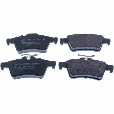 DENCKERMANN B111338 Kit Pastiglie Freno, Freno a Disco Vendita Finale