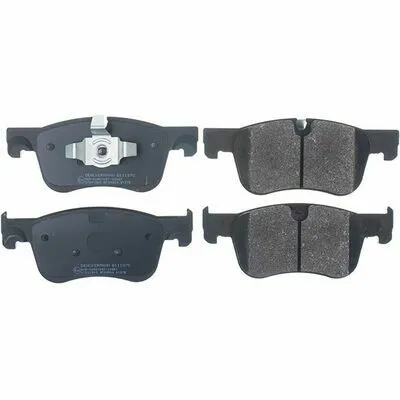Quantità Limitata DENCKERMANN B111370 Kit Pastiglie Freno, Freno a Disco