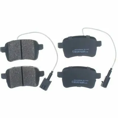 Compra Online DENCKERMANN B111401 Kit Pastiglie Freno, Freno a Disco