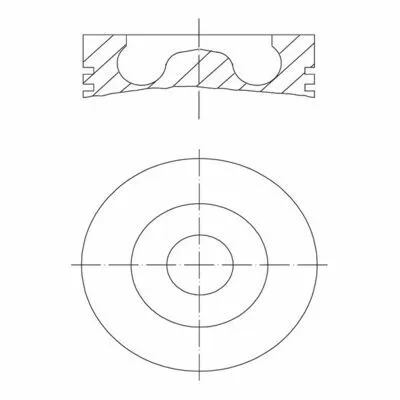MAHLE 439 01 00 Pistone Occasione Imperdibile
