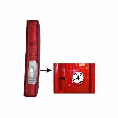 VAN WEZEL 4395932 Luce Posteriore Consegna Rapida