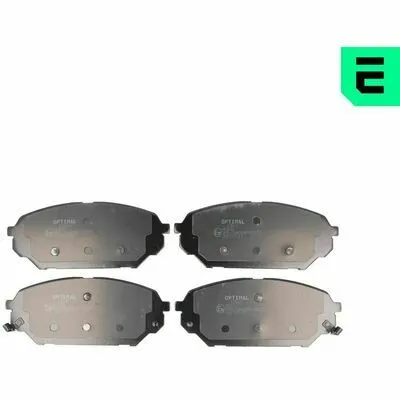 Non Perdere OPTIMAL BP-12661 Kit Pastiglie Freno, Freno a Disco