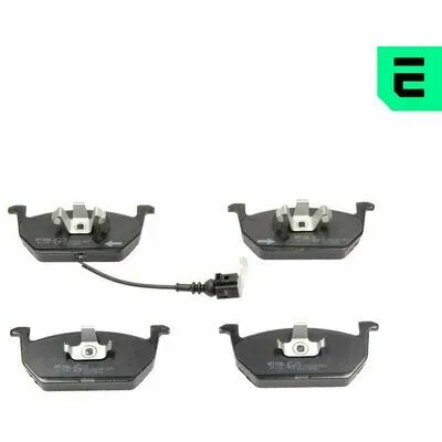 Must-Have OPTIMAL BP-12706 Kit Pastiglie Freno, Freno a Disco