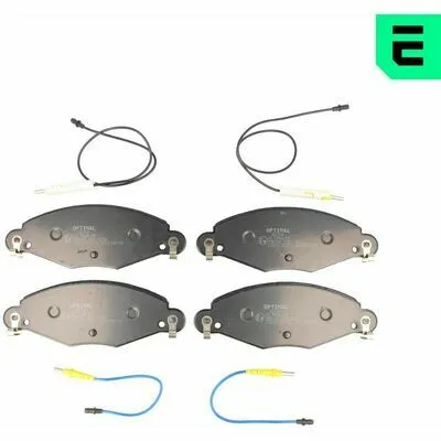 Novità OPTIMAL BP-82704 Kit Pastiglie Freno, Freno a Disco