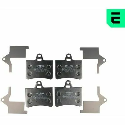 OPTIMAL BP-83000 Kit Pastiglie Freno, Freno a Disco Esclusivo