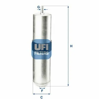 UFI 31.857.04 Filtro Carburante Saldi