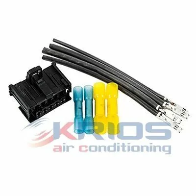 Reso Gratuito MEAT & DORIA K26204 Kit Riparaz.Cavi, Termoventilat. Abitacolo(Sist.Prerisc.mot)
