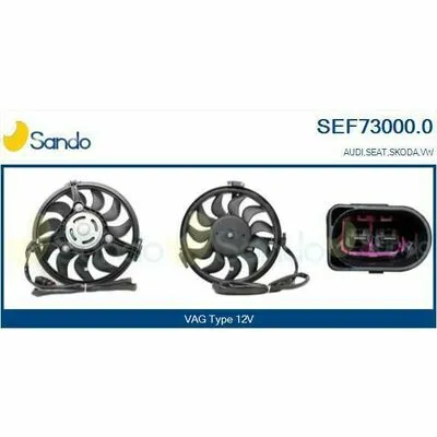SANDO Brand New HQ SEF73000.0 Ventola, Raffreddamento Motore Nuovo Arrivo