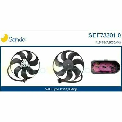 SANDO Brand New HQ SEF73301.0 Ventola, Raffreddamento Motore Nuova Collezione