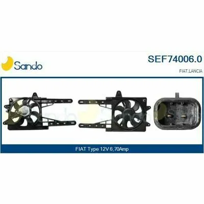 Super Prezzo SANDO Brand New HQ SEF74006.0 Ventola, Raffreddamento Motore