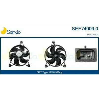 SANDO Brand New HQ SEF74009.0 Ventola, Raffreddamento Motore Promozione