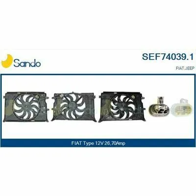 Prezzo Scontato SANDO Genuine SEF74039.1 Ventola, Raffreddamento Motore