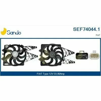 SANDO Genuine SEF74044.1 Ventola, Raffreddamento Motore A Buon Prezzo