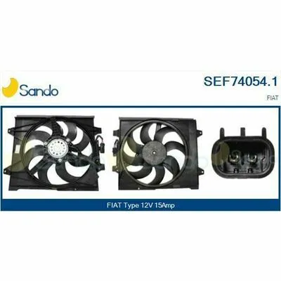 Economico SANDO Genuine SEF74054.1 Ventola, Raffreddamento Motore