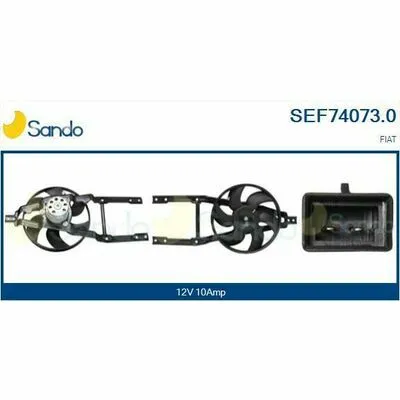 Promozione SANDO Brand New HQ SEF74073.0 Ventola, Raffreddamento Motore