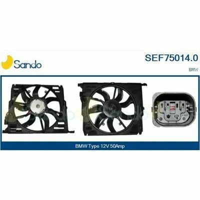 SANDO Brand New HQ SEF75014.0 Ventola, Raffreddamento Motore Promozione
