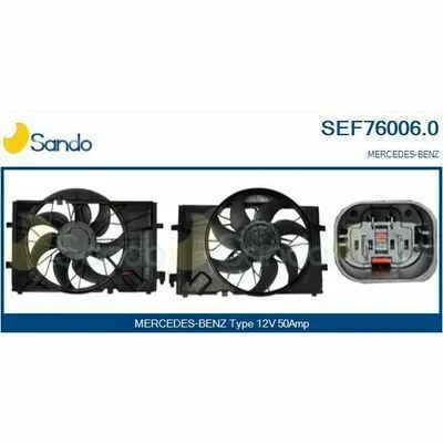 SANDO Brand New HQ SEF76006.0 Ventola, Raffreddamento Motore Offerta Limitata