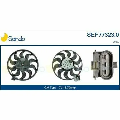 SANDO Brand New HQ SEF77323.0 Ventola, Raffreddamento Motore Quantità Limitata
