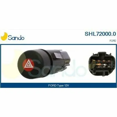 Promo Stagionale SANDO Brand New HQ SHL72000.0 Interruttore, Lampeggiatore d‘Emergenza