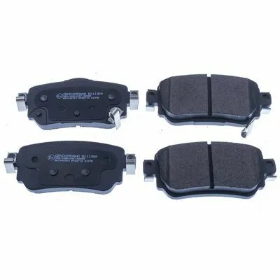 DENCKERMANN B111369 Kit Pastiglie Freno, Freno a Disco Prezzo Di Fabbrica