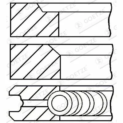 GOETZE ENGINE 08-170600-10 Fascia Elastica A Buon Prezzo