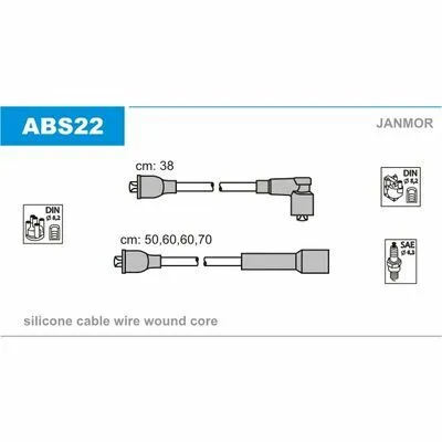 JANMOR ABS22 Cavo Accensione Offerta Del Giorno