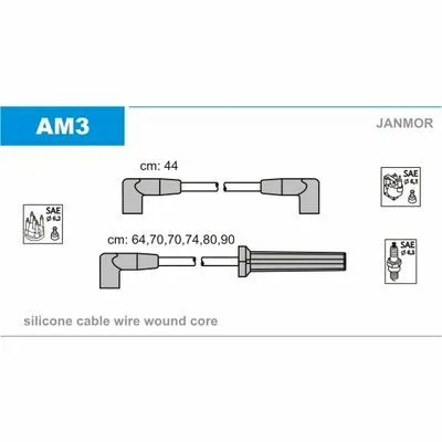 Nuovo Arrivo JANMOR AM3 Cavo Accensione