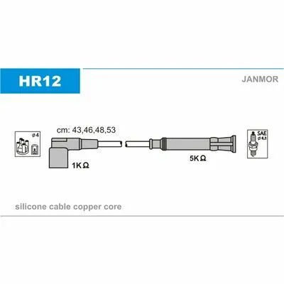 Acquista Ora JANMOR HR12 Cavo Accensione