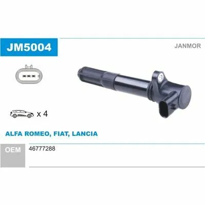 JANMOR JM5004 Bobina d‘Accensione Subito Disponibile