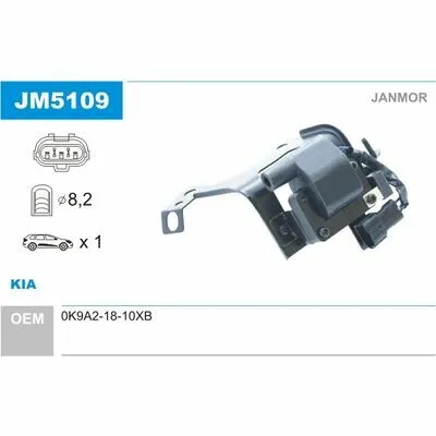 JANMOR JM5109 Bobina d‘Accensione Offerta