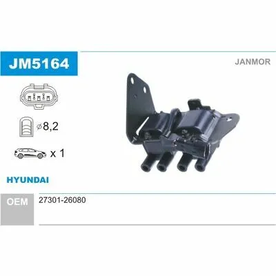 Promozione JANMOR JM5164 Bobina d‘Accensione
