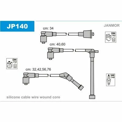 Compra Online JANMOR JP140 Cavo Accensione