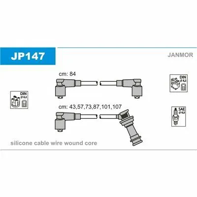 JANMOR JP147 Cavo Accensione Offerta Lampo