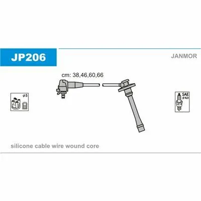 JANMOR JP206 Cavo Accensione Di Tendenza