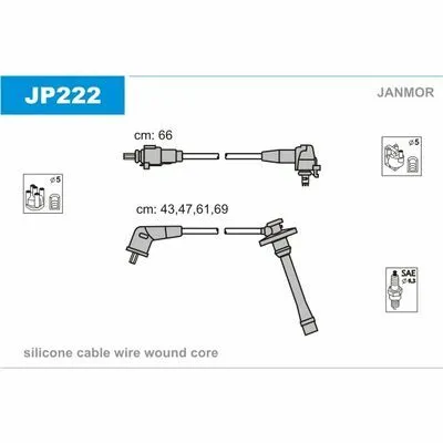 Promo Stagionale JANMOR JP222 Cavo Accensione