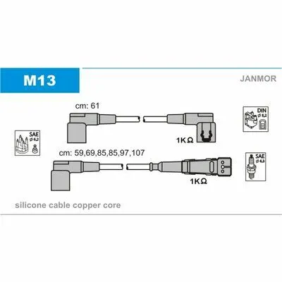 Promozione Esclusiva JANMOR M13 Cavo Accensione