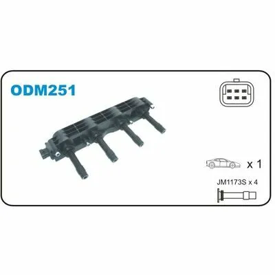 JANMOR ODM251 Bobina d‘Accensione Offerta Speciale