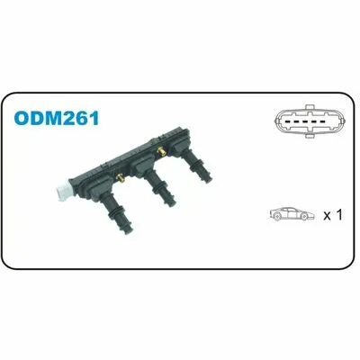 JANMOR ODM261 Bobina d‘Accensione Compra Adesso